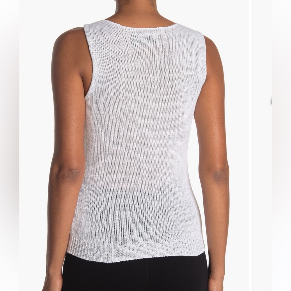 Theory Sleeveless Sweater in Cream size Small - Picture 2 of 6